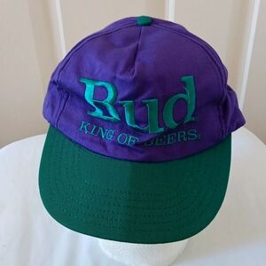 Vintage Bud King of Beers Budweiser Cap Hat